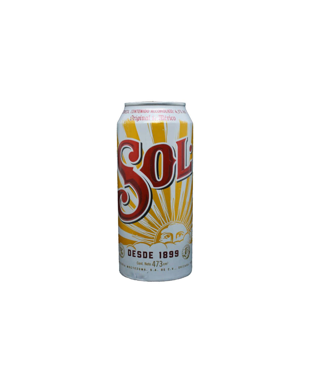 Cerveza Sol Lata 473 Ml